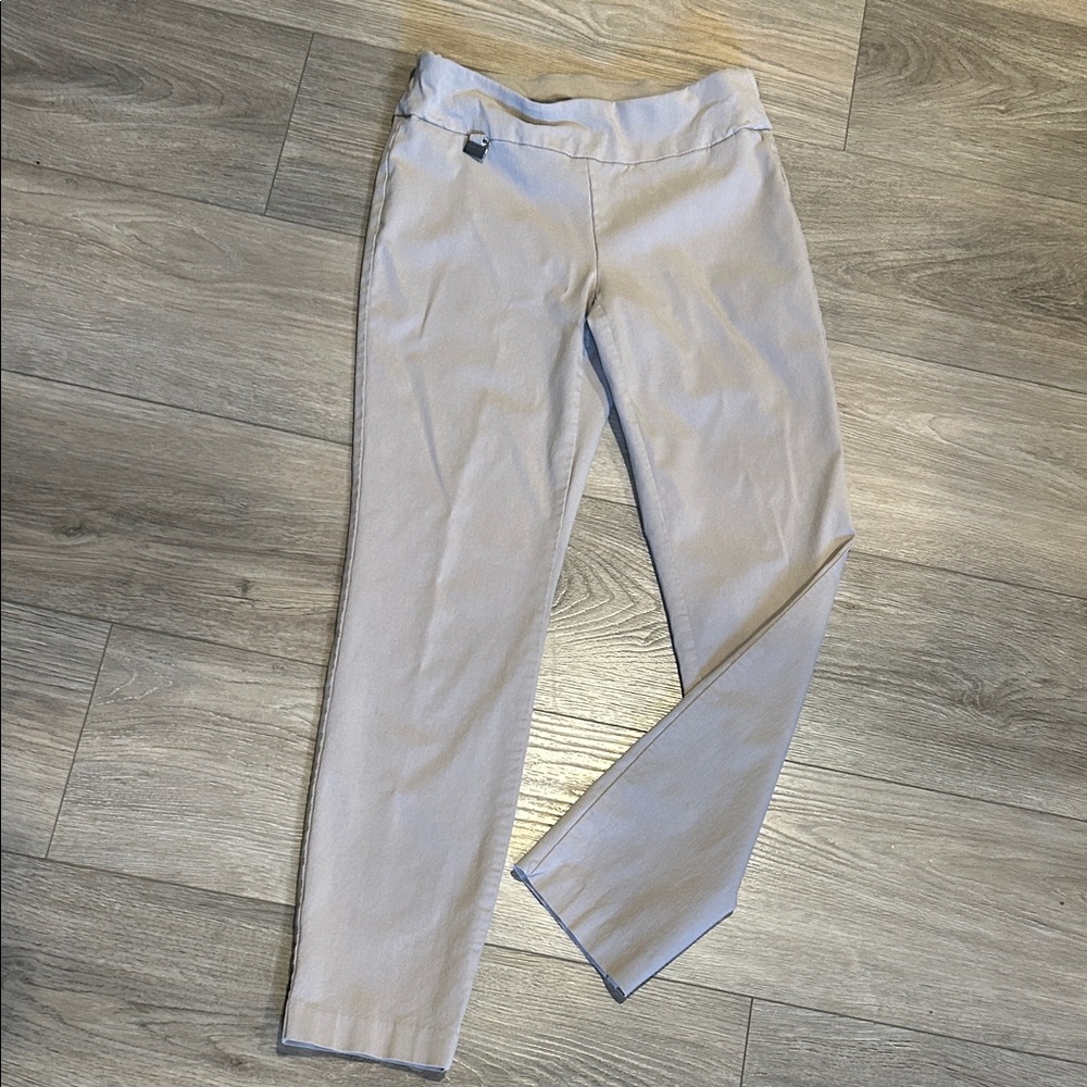 Alfani Light Beige Cropped Pants